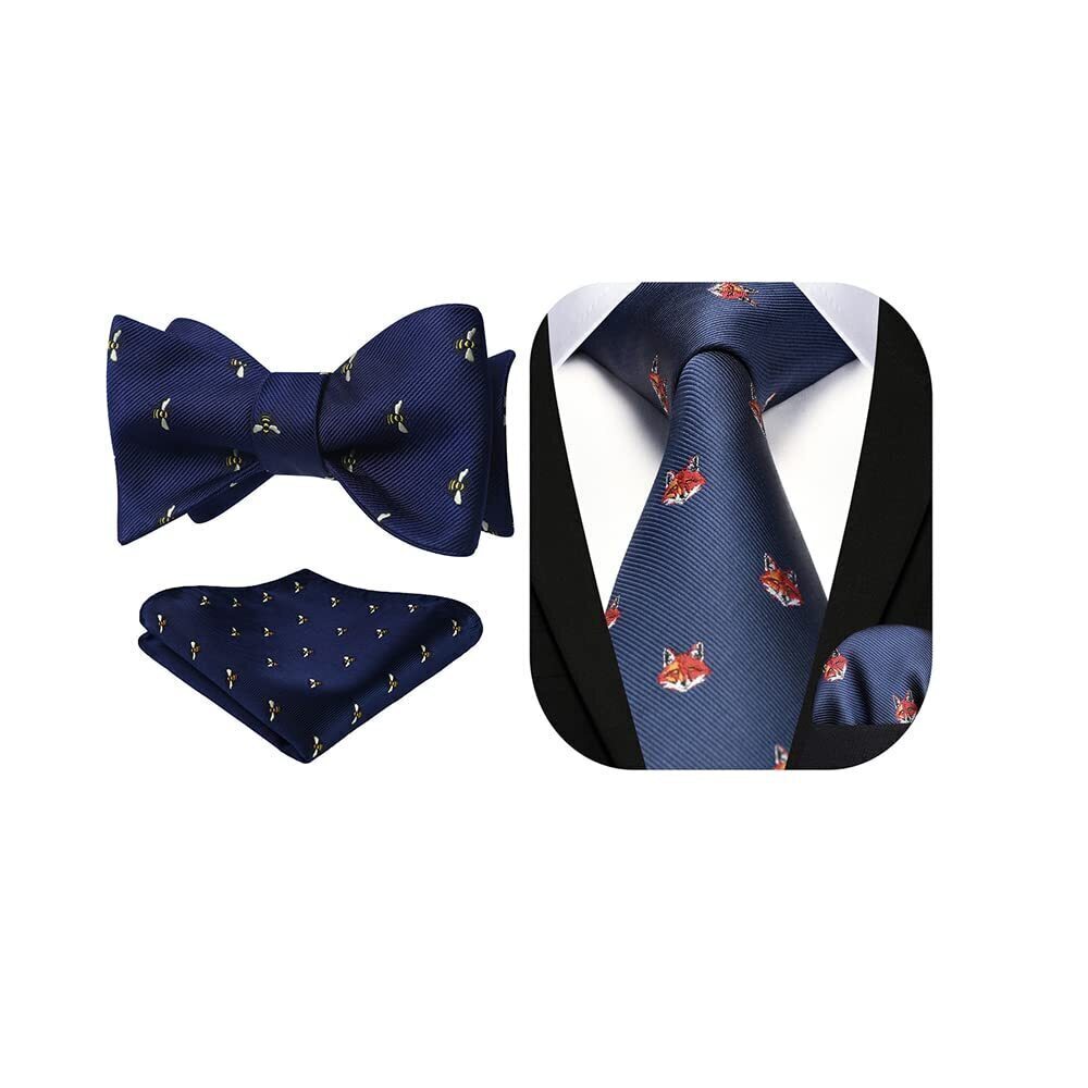 8153 Ties Fun Animal Tie Handkerchief